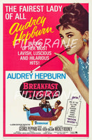 CINéMA BREAKFAST at TIFFANY'S Riwy-POSTER/REPRODUCTION d1 AFFICHE VINTAGE
