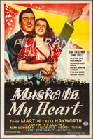 MUST IN MY HEART FILM Rysr-POSTER/REPRODUCTION d1 AFFICHE VINTAGE