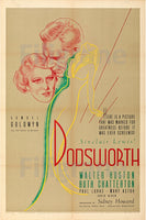 DODSWORTH FILM Rtxi-POSTER/REPRODUCTION d1 AFFICHE VINTAGE