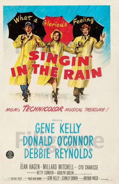 FILM SINGIN' in the RAIN Rfka-POSTER/REPRODUCTION d1 AFFICHE VINTAGE