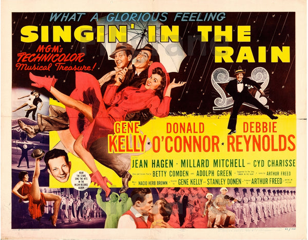 FILM SINGIN' in the RAIN Rjom-POSTER/REPRODUCTION d1 AFFICHE VINTAGE