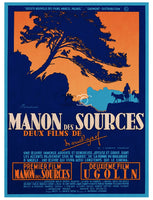 MANON des SOURCES PAGNOL FILM 1952-POSTER/REPRODUCTION d1 AFFICHE CINéMA